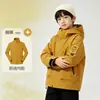 Jaqueta infantil para atividades ao ar livre outono e inverno roupa pai e filho nova roupa infantil meninos meninas roupas alunos do ensino fundamental jaqueta com forro de fleece crianças mais velhas