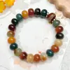 Transmissão ao Vivo Suprimento Popular Pulseira de Duplo Círculo Bodhi de Dunhuang para Mulheres Raiz de Bodhi Natural Estilo Chinês Novo Contas de Brinquedo para Homens
