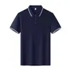 Uniformes de Trabajo para Restaurante de Hot Pot, Cafetería y Tienda de Té con Leche, Ropa de Trabajo de Verano con Cuello y Mangas Cortas, Camisetas Publicitarias Estampadas, Camisas Polo
