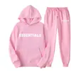 Traje deportivo de hombre Traje deportivo Traje de pareja Sudadera con capucha ESSENTIALS de hombre Sudadera con capucha de comercio exterior Traje de mujer