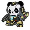 Broche Emblema Desenho Animado Série Panda