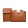 Bolso sencillo transfronterizo para mujer 2024 Nueva Moda clutch de gran capacidad trabajo viaje portátil maletín
