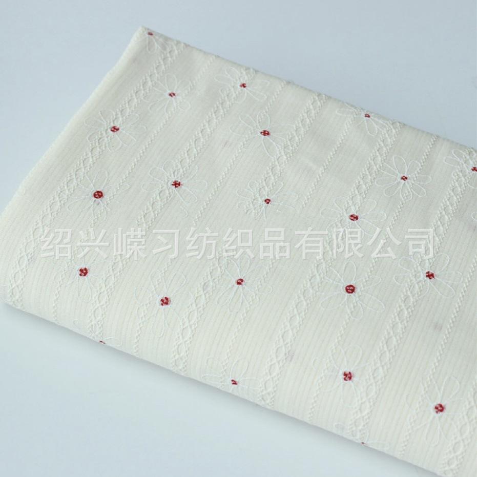 弹力底布 印花梅花