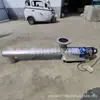 Transportador de Material a Granel Transfronteiriço, Alimentador Helicoidal Tubular em Forma de U, Elevador Helicoidal de Aço Inoxidável 304