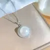 Conjunto de Colar e Brincos Fashionable Transfronteiriço com Zircônia Incrustada Conjunto de Duas Peças Trevo de Quatro Folhas Totalmente Diamantado Versátil Joias de Luxo Leve
