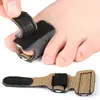 Tala ajustável para dedo do pé com bandagem, protetor extensor para joanete, dedo em garra, faixa de tala de alumínio compatível com sapatos