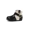 Botines Nuevos para Niñas Otoño/Invierno 2026 Transfronterizos, Botas Martin Ligeras Estilo Británico para Bebés, Botas de Piel Birkenstock de Moda para Niños Pequeños