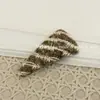 Pinza de Pelo Tejida a Cuadros de Colores Estilo Coreano, Pinza Lateral Versátil y Elegante para Mujer, Pinza de Hilo para el Cabello, Pinza para Flequillo, Pinza de Pelo para la Parte Posterior de la Cabeza
