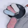 Esponja de Limpieza Paño de Cocina Esponja Bloque Cepillo de Limpieza Tela de Fibra Doble Cara No Grasosa Fregador Mágico Herramienta de Limpieza de Ollas