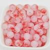 8mm10mm material de jade vidrio con salpicaduras de tinta dorada cuentas sueltas venta al por mayor cuentas hechas a mano material para accesorios de joyería DIY
