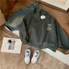 Chaqueta para Niños 2025 Nueva Colección de Otoño Chaqueta de Béisbol Infantil Estilo Coreano Ropa Exterior para Niños Pequeños Moderna
