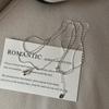 Colar pingente gota de água minimalista S925 prata esterlina moda coreana estilo INS corrente clavícula simples atacado