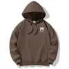 Sudadera con capucha para hombre nueva, pesada y moderna, versátil, de algodón para estudiante, chaqueta con capucha, talla grande, para pareja, casual, top de otoño