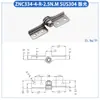 Bisagra Amortiguada Acero Inoxidable 304 Bisagra de Parada Libre Máquina de Posicionamiento de Par Bisagra para Caja de Máquina Equipo Médico Eje de Pivote Ajustable