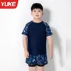 Roupa de Banho Infantil para Meninos, Maiô de Duas Peças para Crianças Acima do Peso, Novo Modelo 2025, Conjunto de Roupa de Banho Profissional para Treinamento Juvenil