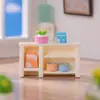 Micro Paisagem Criativa Fofa Casinha de Gato Boneca Gatinho Decoração Cega Acessórios Carro Desktop Enfeites Venda por Atacado