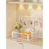 Estante de almacenamiento para llaveros, organizador de escritorio para joyas del hogar, estante para colgar pulseras y aretes, estante colgante de accesorios multicapa