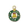 Mix 56 Gota de Natal Óleo Liga DIY Jóias Acessórios Papai Noel Boneco de Neve Sino Alce Pulseira Pingente