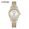 Reloj de cuarzo marca Longbo, venta directa del fabricante, reloj casual simple, reloj de pareja impermeable