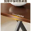 Mesa pequena, mesa de jantar dobrável, adequada para aluguel, portátil para exterior, para montar barracas, para uso doméstico em apartamentos pequenos, mesa de jantar redonda simples