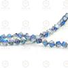 Cuentas de Cristal Cuadradas Diagonales K9 Premium Brillantes de 2/4/6/8mm Accesorios para Joyería Semi-Terminados