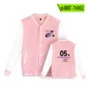 Jaqueta de baseball estilo uniforme de voo casual coreano solta outono e inverno mancha solar transfronteiriça