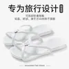 Pantuflas de Viaje Plegables para Mujer, Portátiles, para Turismo, Antideslizantes, para Viajes de Negocios, Baño de Hotel, Sandalias de Ducha