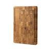 Tabla de Cortar de Teca Transfronteriza de Mano Madera Maciza Tabla de Cortar de Madera Maciza a Prueba de Moho y Antibacteriana Tabla de Cortar Cocina Casera Tabla de Cortar Fruta