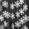Bestseller transfronterizo: Guirnalda de luces de copo de nieve blanco invernal para fiestas de Navidad y Nochevieja, decoraciones colgantes para árbol de Navidad y ventana