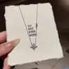 Colar com Pingente de Estrela Zircônia Simples Estrela Mang Design Fashion para o Dia a Dia Corrente para Clavícula Toque de Luxo Exquisito Colar Versátil