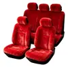 Transfronterizo Nuevo Más Vendido Invierno Cálido Color Puro Felpa 5 Plazas Universal Cubierta de Cojín para Asiento de Coche Amazon TEMU