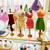 Jardín de Infancia Tienda de Sastre Rincón de Creación Ambiental Tienda de Barrio Tema de Diseño de Ropa Tela Niños Stand de Exhibición de Modelos Creativos Hechos a Mano