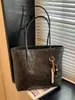 Bolsa Tote Transfronteiriça, Grande Capacidade, Bolsa Portátil da Moda para Mulheres, Bolsa de Ombro de Luxo Leve, Bolsa Saco Versátil para o Dia a Dia