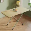 Mesa plegable, mesa de comedor cuadrada, mesa pequeña para uso doméstico, alquiler de apartamentos pequeños, mesa de comedor sencilla, mesa cuadrada