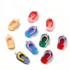 Colgante UV Acrílico DIY Anillo Llavero Colgante para Bolsa Color Macaron Accesorios de Joyería para Bolsa Colgante de Coche