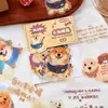Paquete de Pegatinas de Espuma Brillante para la Mañana, Serie Hora de Mascotas Lindas, Pegatinas Troqueladas Adorables para Decoración de Diario de Gatos