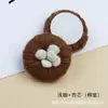 Botón de Hilo de Lana Puro Hecho a Mano Baixi Suéter de Doble Color Abrigo de Lana Crochet Botón Chaqueta Botón Decorativo Accesorios