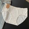 Bragas de algodón crudo antibacterianas 7A con entrepierna larga para niñas y mujeres, de algodón con cintura alta, de algodón para bebés, tallas grandes, venta al por mayor