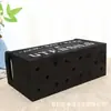 Caja de Almacenamiento de Madera Estilo Europeo para Cuchillo y Tenedor Organizador de Utensilios de Cocina Caja de Almacenamiento de Cuchillo, Tenedor, Cuchara y Palillos Estilo Occidental