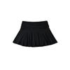 Falda plisada de color liso para ballet para niñas, anti-exposición, fitness, yoga, deportiva casual, minifalda de línea A