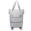 Bolsa de viagem de roda universal de curta distância feminina leve portátil de grande capacidade dobrável bolsa de bagagem bolsa de viagem masculina