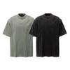 Camiseta de Manga Corta de Verano Estilo Nuevo Retro Americano Funcional Desconstruida Marca de Moda Lavado Pesado Diseño Desgastado Camiseta Holgada