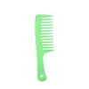 Peine Cuchillo de Plástico Grande Meiji Home Peine de Dientes Anchos Gancho Curvo Peine Antiestático para Niños y Niñas