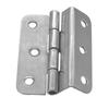 Três vezes seis furos 7.5 placa 51mm dobradiça dobrável imitação bronze prata armário porta móveis dobradiça acessórios de hardware