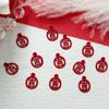 Ropa de año nuevo joyería para uñas manicura luminosa joyería pequeña accesorios de resina estilo chino decoraciones festivas para uñas al por mayor
