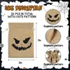 Fornecimento Exclusivo Transfronteiriço de Sacolas de Juta com Cordão para Crianças para o Halloween, Sacolas para Doces Trick or Treat, Sacolas de Decoração para Feriados