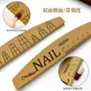 Lixa de unha, tira polidora de manicure, lavável, resistente ao desgaste, grão de diamante, tira de lixa fina para aparar unhas, ferramentas para nail art atacado