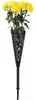 Cesta de Flores para Cementerio de Jardín, Cesta de Jardín, Cesta Cónica para Patio Exterior y Césped, Cesta para Arreglos Florales de Cementerio para Limpieza de Tumbas y Culto a los Ancestros, En Stock