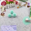 Atacado Bolas de Pelo Pequenas de Imitação de Pelo de Coelho 4cm 6cm Pompons DIY Acessórios para Roupas Sapatos Chapéus Bolsas Decorações Decorações Festivas