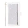 Comercio Exterior Adecuado para Samsung S10 Bolsa con Cremallera Brillante Funda para Teléfono Móvil de Nueve Tarjetas Correa Soporte Plegable Funda de Cuero para S10 Plus
